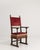 Renaissance Throne With Red Velvet Upholstery For Sale - Image 13 of 13