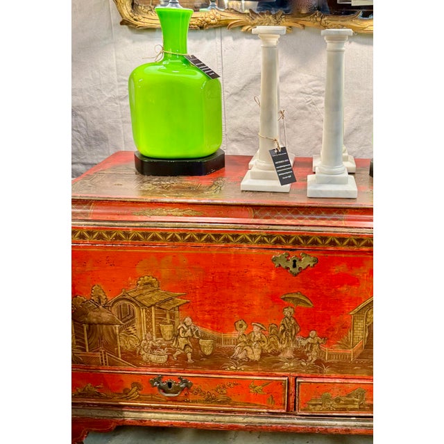 Mid-Century Modern Green Opaline Lamps For Sale - Image 9 of 11