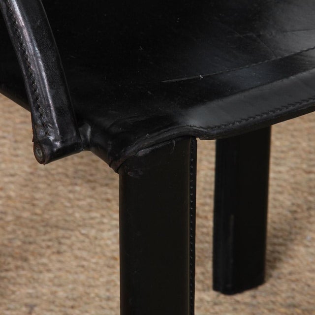 Armchairs by Carlo Bartoli for Matteo Grassi, 1980, Set of 2 For Sale - Image 4 of 8