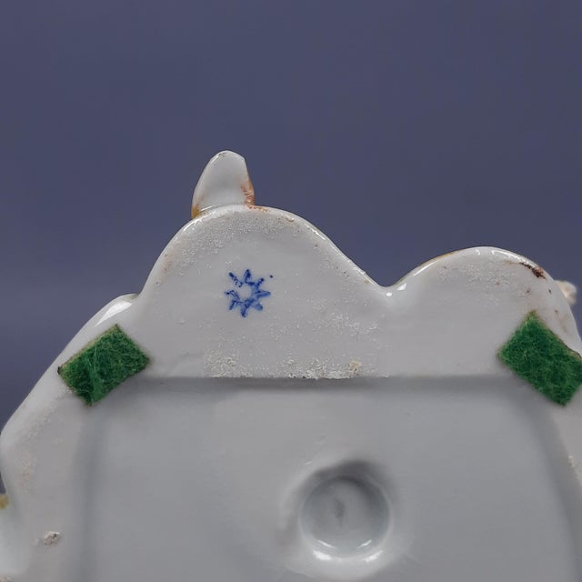 Porcelain Sculpture of Shepherdess with Sheep from Creazioni Fabiola, 1950s For Sale - Image 14 of 17