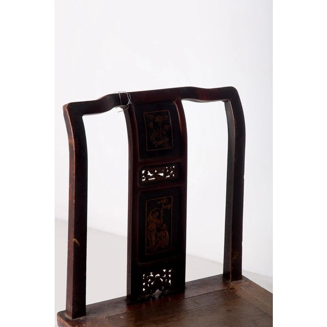 Wood Ming Style Chinese Chair, 1890 For Sale - Image 7 of 10