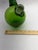 Mid-Century Modern 1960s Mid-Century Modern Hand-Blown Green Glass Globe Cruet Set With Stopper For Sale - Image 3 of 6