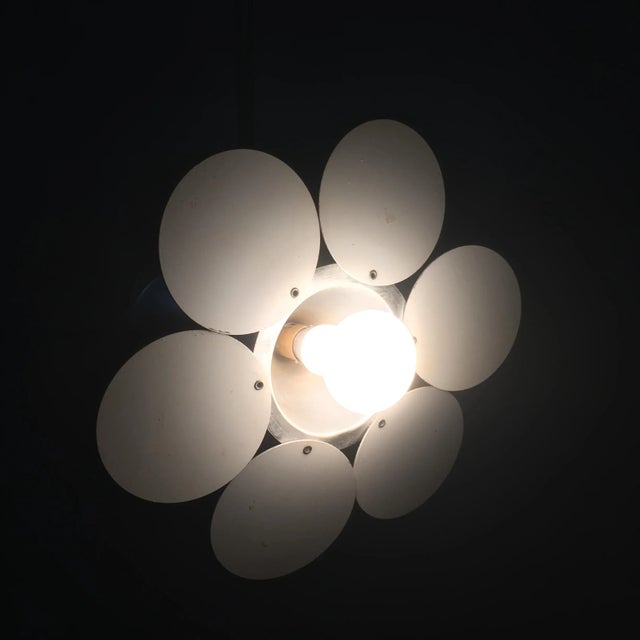 2-Light Daisy Pendant, 1970s For Sale - Image 3 of 8