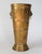 Metal Vintage Brass Lion Head Umbrella Stand W/ Intricate Medallion For Sale - Image 7 of 13