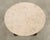 Midcentury Round Marble Top Pedestal Cocktail Table For Sale - Image 4 of 16