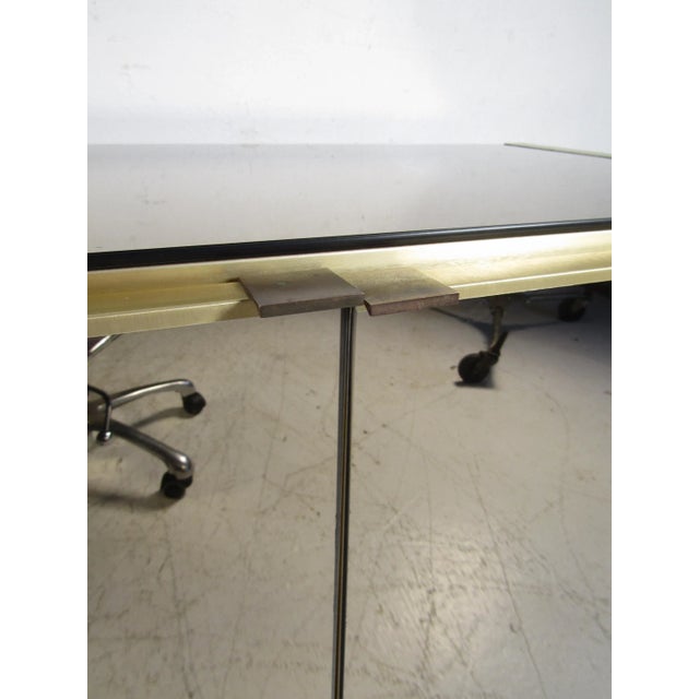 1980s Mid-Century Modern Mirrored Credenza For Sale - Image 11 of 12