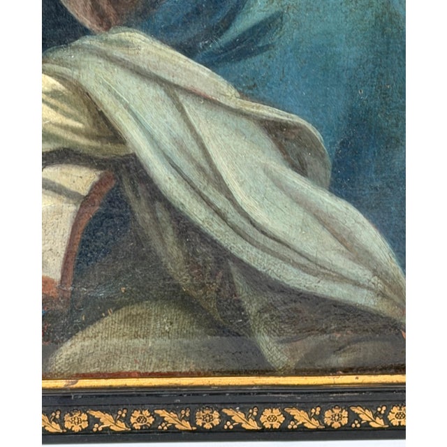 Italian Old Master Painting of Saint Mark the Evangelist with Lion, 1680–1750 For Sale - Image 14 of 16