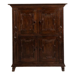 Early 19th Century Neo-Baroque Cabinet in Original Patina For Sale