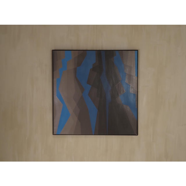 1970s Daniel Dupéchez, 1975, Oil on Canvas For Sale - Image 5 of 5