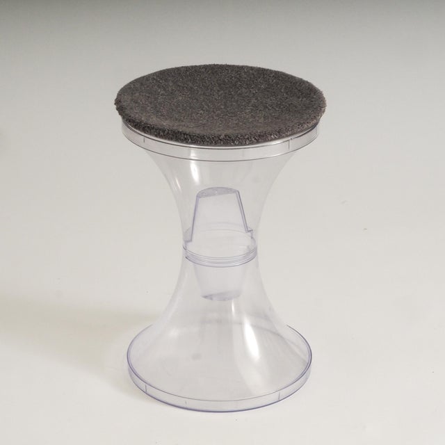 Add a touch of 1960s futurism to your interior with this authentic Tam Tam Stool, designed by Henry Massonnet. This is the...