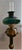 This marvelous antique C. Gray Chandlers Made in Arbroath Scotland brass gimble lamp is topped with a clear chimney and a...