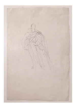 Ilse Voigt - Figure - Etching and Drypoint On Paper - Mid-20th-Century