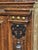 Original Flemish Renaissance cabinet carved from solid oak. The facade is decorated with geometric coffers, plastic...