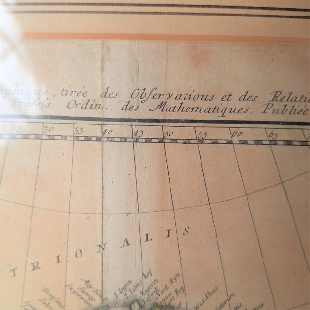 Antique Geological World Map by Johann Matthias Hasio, 1743 For Sale - Image 3 of 13