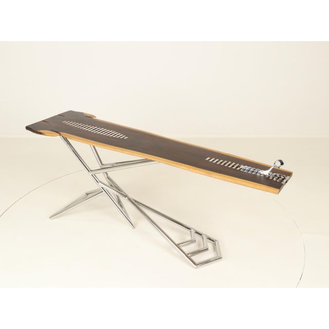 Handcrafted Scissors 1 Console Table by Bruno Helgen, Bali, 2000s For Sale - Image 15 of 18