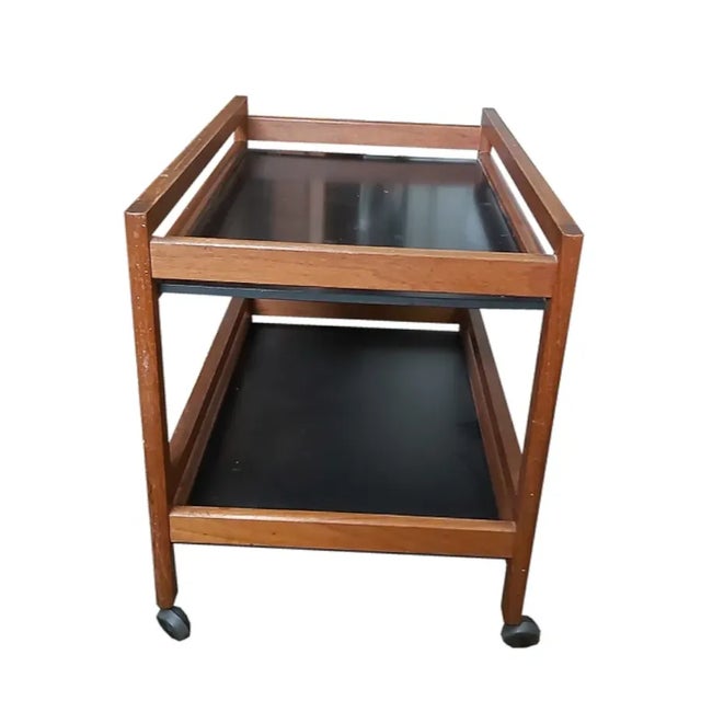 Danish Serving Trolley by Børge Mogensen for Frederica, 1960s, in Flawless conditions. Designed 1960 to 1969 This piece...