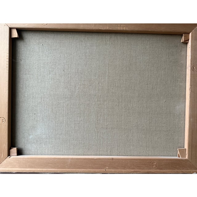 1940s Santa Cruz Forest Carbonero Creek Early Morning Original Oil by Lilllian Heath For Sale - Image 5 of 5