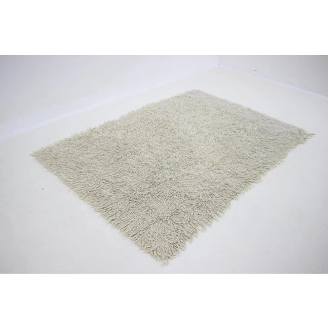 Danish Wool Rug, 1970s For Sale - Image 4 of 8