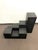 Black Vintage Gli Scacchi Modular Elements by Mario Bellini for C&B Italia, 1971, Set of 3 For Sale - Image 8 of 10