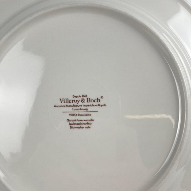 Ceramic Dinner Plates from Villeroy & Boch, 1980s, Set of 6 For Sale - Image 7 of 10