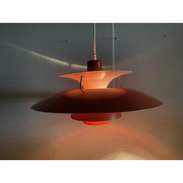 Danish PH5 Hanging Lamp by Poul Henningsen for Louis Poulsen, 1950s For Sale - Image 12 of 18
