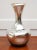 Modern Silvered Vases - a Pair For Sale - Image 3 of 9
