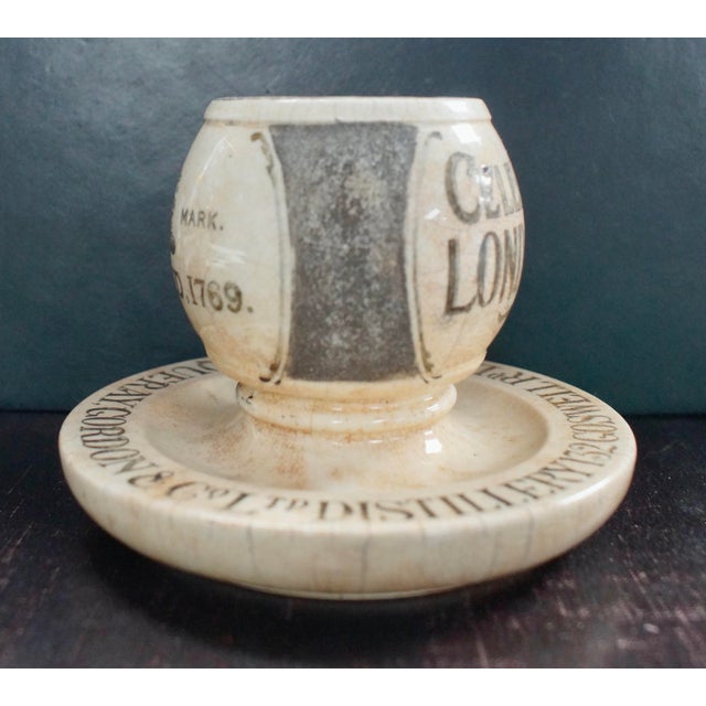 Antique Gordons Gin & Co LTD Match Strike from Royal Doulton, 1898 For Sale - Image 4 of 7