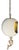 Antique Abstract Egg Shaped Shade With Sculptural Dragon Goddess Finial Pendant Light For Sale - Image 14 of 18