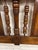 Spanish Revival Vintage King Size Oak Panel and Spindle Headboard For Sale - Image 3 of 8