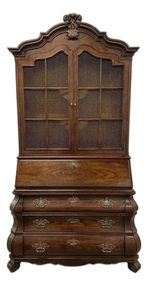 Henredon Four Centuries French Country Style Secretary Desk by Henredon