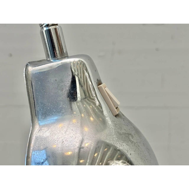 Chrome Table Lamp with Gooseneck, Italy, 1960s For Sale - Image 15 of 18