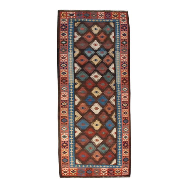 Early 20th Century Harseen Kilim Runner For Sale