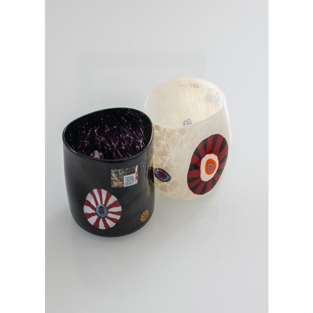 Murano Glasses I Goti by Mariana Iskra for Maestro Nicola Moretti, Set of 2 For Sale - Image 6 of 14