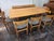 Gold Original 1950s Borge Morgensen Danish Oiled Oak Dining Table #284 For Sale - Image 8 of 10