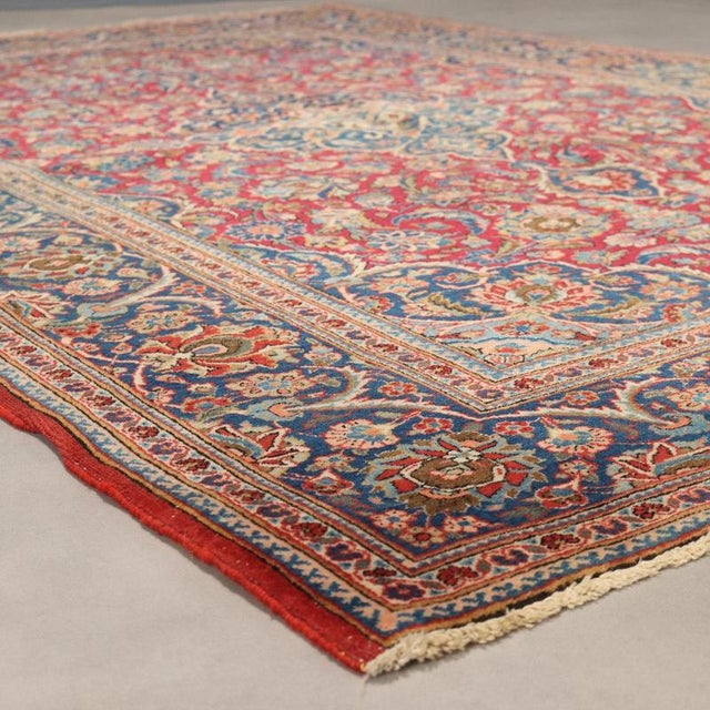 Keshan Dabir Rug in Wool For Sale - Image 4 of 9