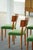 Art Deco Swedish Chairs in Birch & Mohair with Griffin Inlays from Klismos, 1930s, Set of 6 For Sale - Image 15 of 18