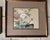 Collection Four Asian Japanese Silk Watercolor Framed Paintings For Sale - Image 10 of 18