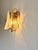 Amber Contemporary Modern Multicolor Amber "Rondini" Murano Wall Sconces- Set of Two For Sale - Image 8 of 9