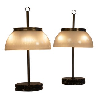Alfa Table Lights attributed to Sergio Mazza for Artemide, 1960s, Set of 2 For Sale