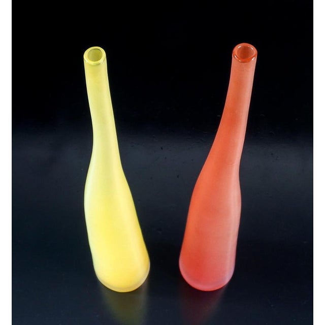 Bamboo Vases by Laura De Santillana for Arcade, Set of 2 For Sale - Image 9 of 14