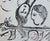 Marc Chagall, The Couple, Nude, 1968, Wood Engraving Trial Proof For Sale - Image 4 of 5