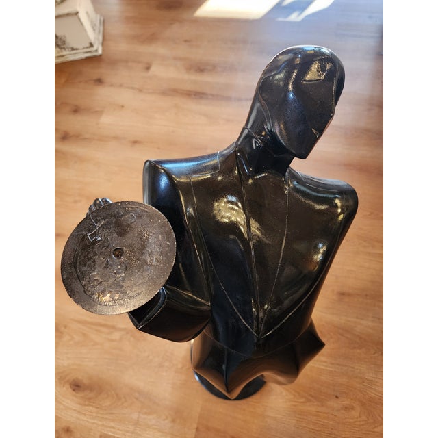 1980s 1984s Lindsey B Balkweill English Butler Signed by Artist. For Sale - Image 5 of 7