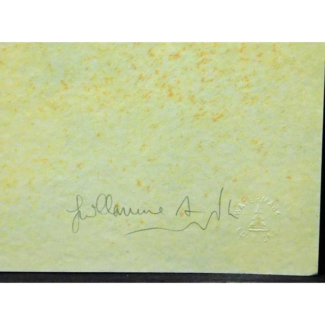 Impressionist Guillaume Azoulay Fantasia Original Hand Signed Serigraph Art Sn Horses Unframed For Sale - Image 3 of 4