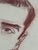 1950s 1950s Mid-Century ModernSanguine Male Portrait For Sale - Image 5 of 8