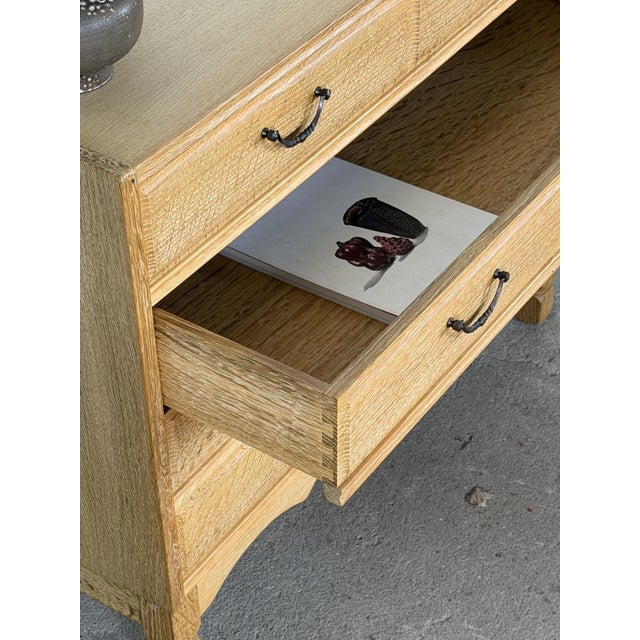 Mid-Century Modern Danish Modern Oak Chest of Drawers by Henning Kjaernulf, 1960s For Sale - Image 3 of 6