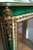 Vitrine With Faux Malachite Refreshed Paint For Sale - Image 9 of 11