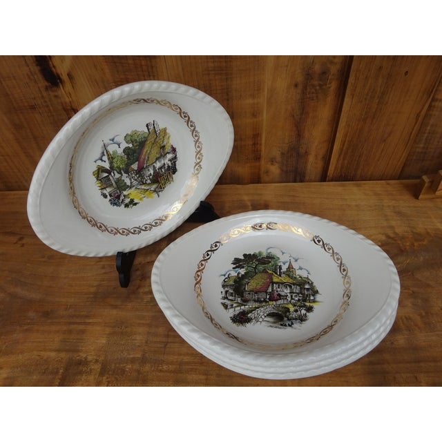 Antique Earthenware Serving Dishes by Keller & Guérin for Lunéville, 1890s, Set of 4 For Sale - Image 14 of 14