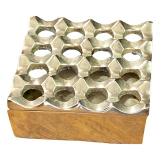 Vintage Ultima Ashtray in Brass, 1970 For Sale
