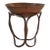 Vintage Hand Forged Copper Brutalist Bowl on Stand For Sale