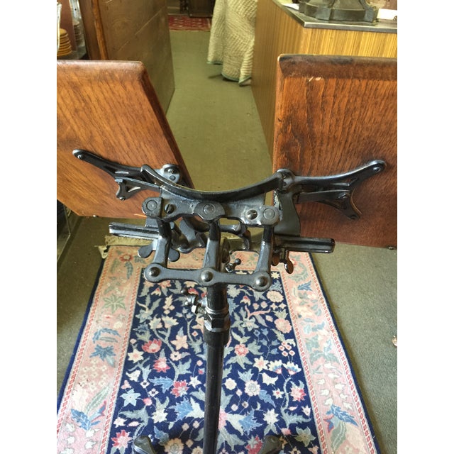 Antique Cast Iron Dictionary Stand Chairish